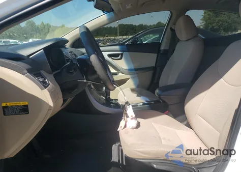 2016 Hyundai Elantra Se from USA, damaged, VIN 5NPDH4AE0GH782700